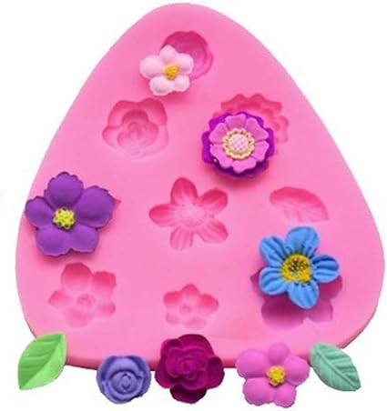 Assorted flower mold C