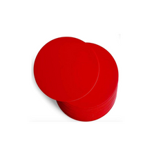 Load image into Gallery viewer, Red Circular Cake Board 10&quot;
