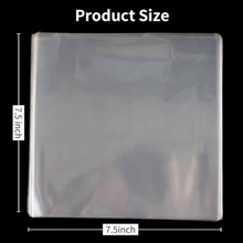 Load image into Gallery viewer, Clear cellophane sheets wrap cake slices 120 (7.5&quot; x 7.5&quot;)
