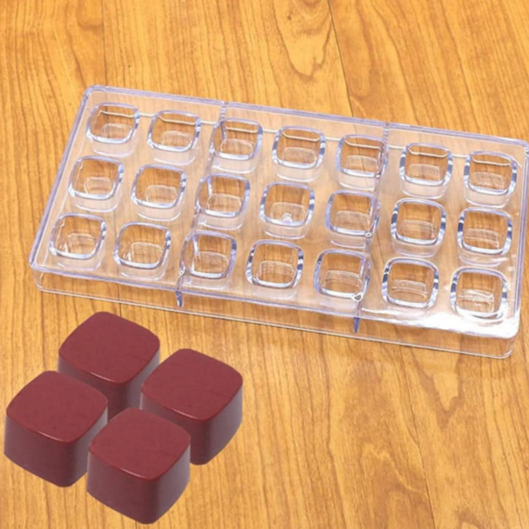 Grid chocolate mold (polycarbonate)