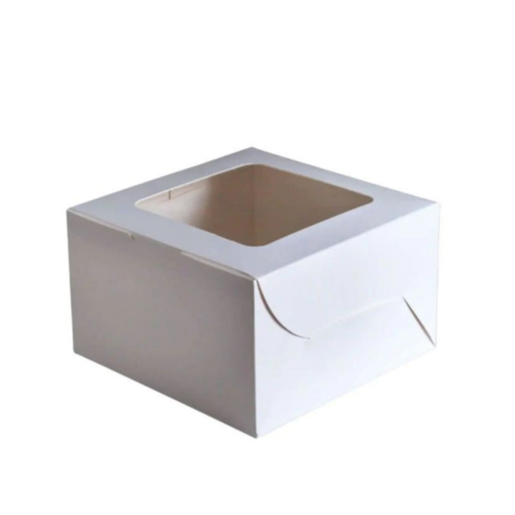 White cake Box {10