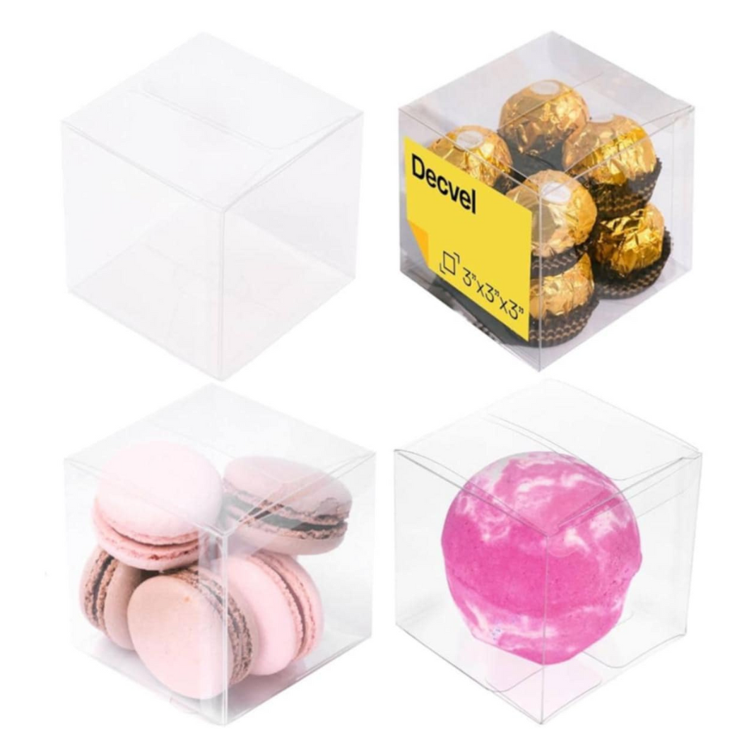 Clear Gift Boxes (3