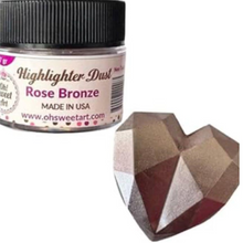 Load image into Gallery viewer, Rose Gold Highlighter Dust (7 grams)
