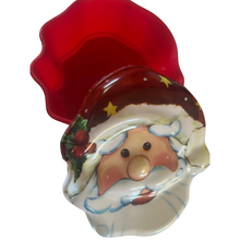 Load image into Gallery viewer, Santaface plastic tin
