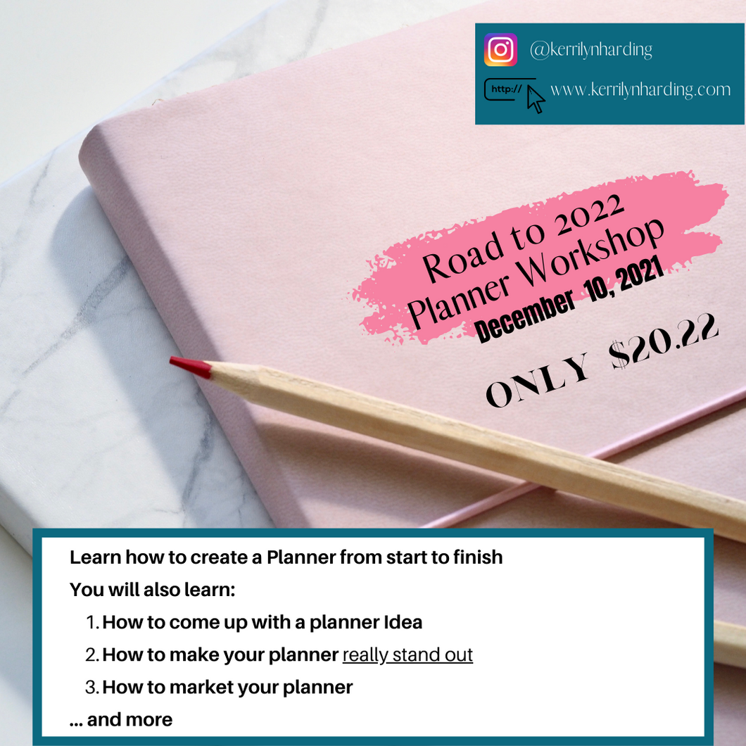 Create Your Own Planner Workshop (Replay)